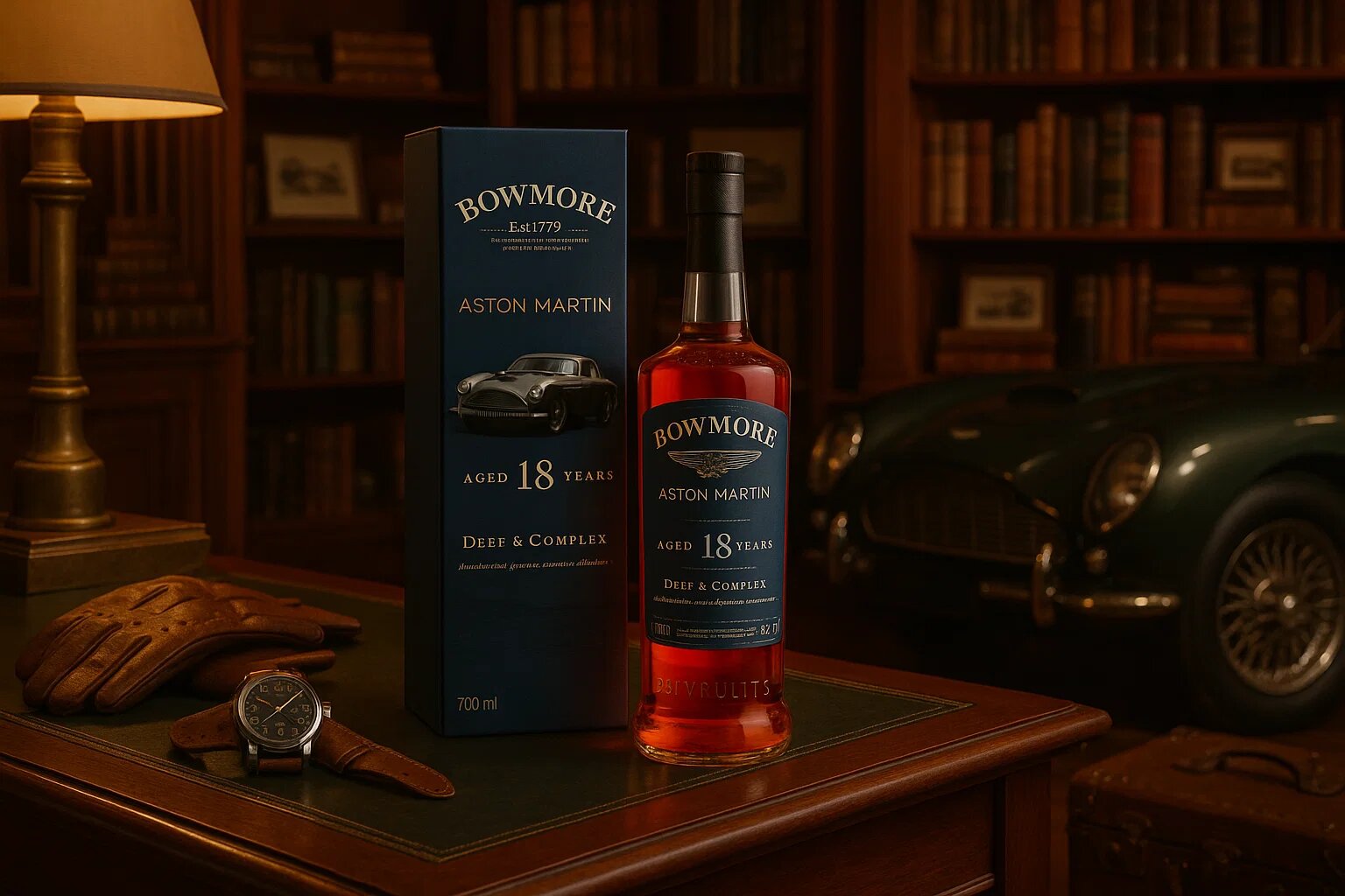 Bitácora | Bowmore Aston Martin 'Deep and Complex' 18 Year: el whisky que se conduce solo al coleccionismo