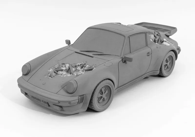 Eroded Porsche 911 Turbo (Gray), 2020