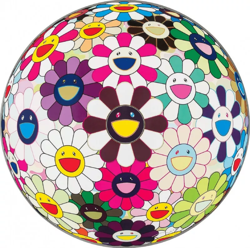 FLOWERBALL BROWN, 2007