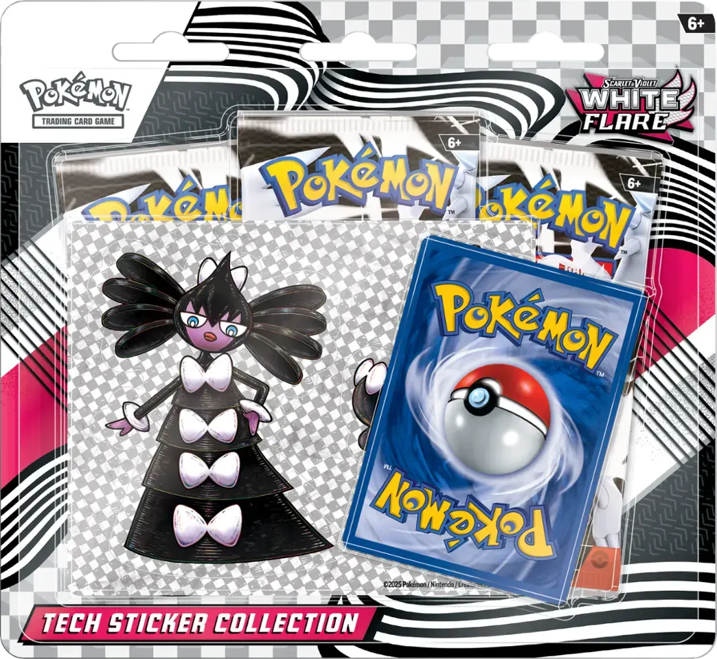 Tech Sticker Collection - White Flare (Gothitelle)