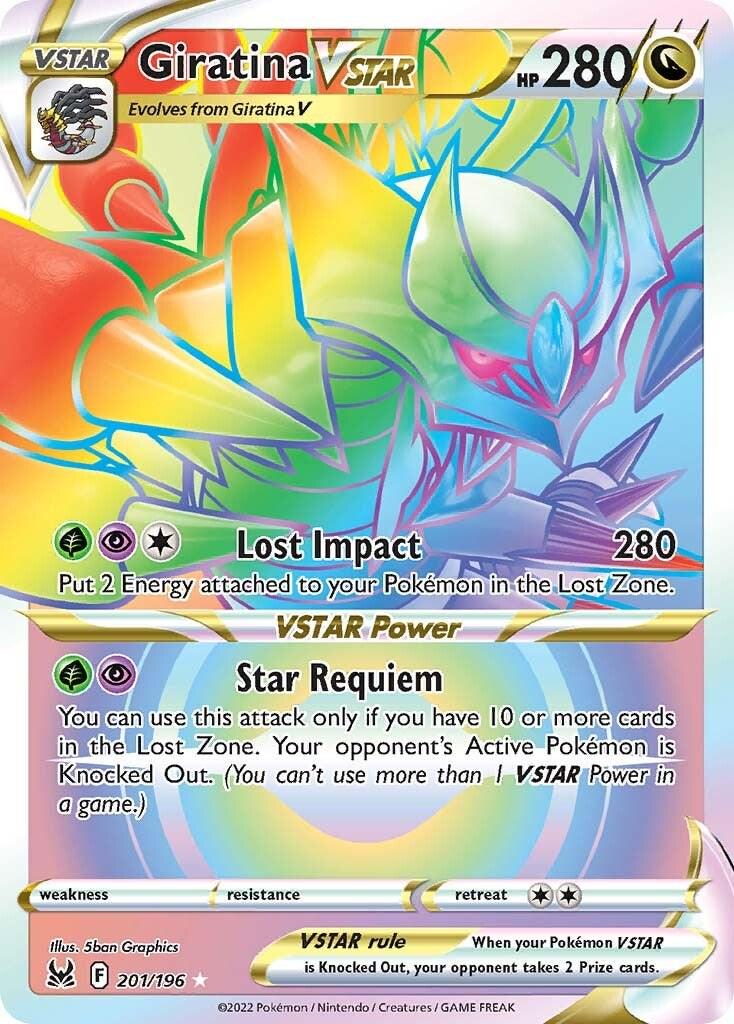 Giratina VSTAR Rainbow rare