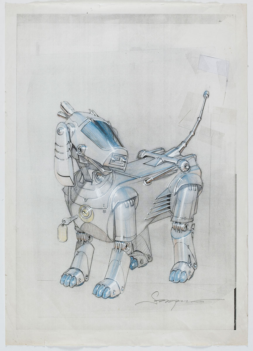 ‘Concept design of AIBO’ (1997)