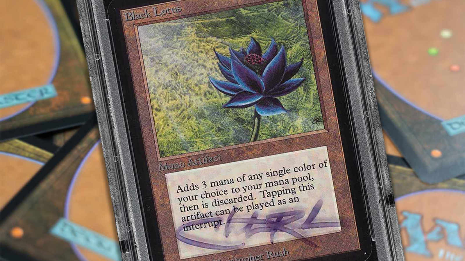 Cartas que iniciaron un TCG son un objeto realmente valioso